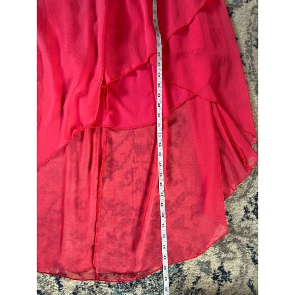 Trixxi Chevron Bodice High/Low Dress Juniors Plus size 2X - Picture 4 of 12